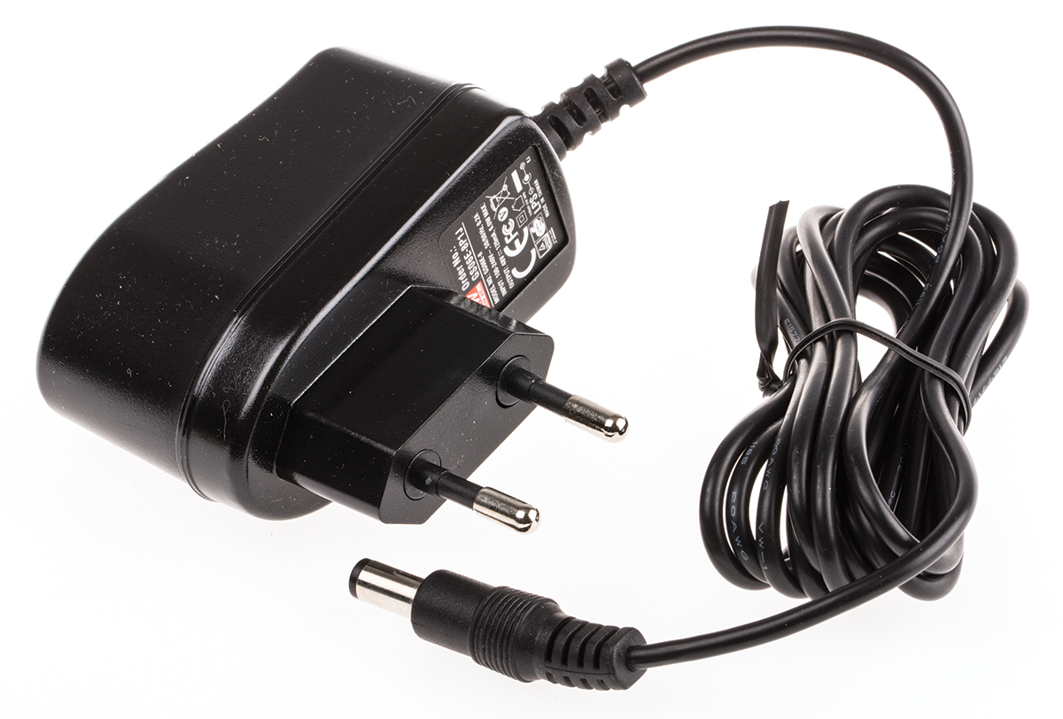 MEAN WELL 6W Plug-In AC/DC Adapter 48V dc Output, 125mA Output