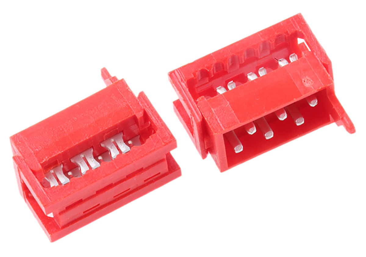 Wurth Elektronik 6-Way IDC Connector Plug for Cable Mount, 2-Row