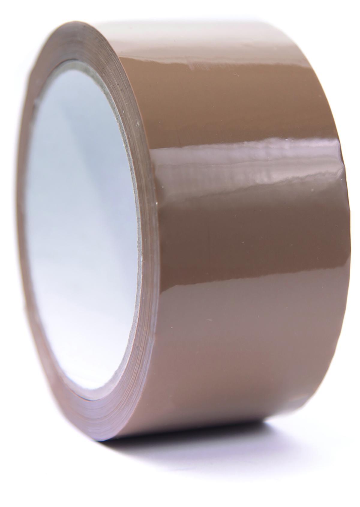 RS PRO Brown Packing Tape, 66m x 48mm