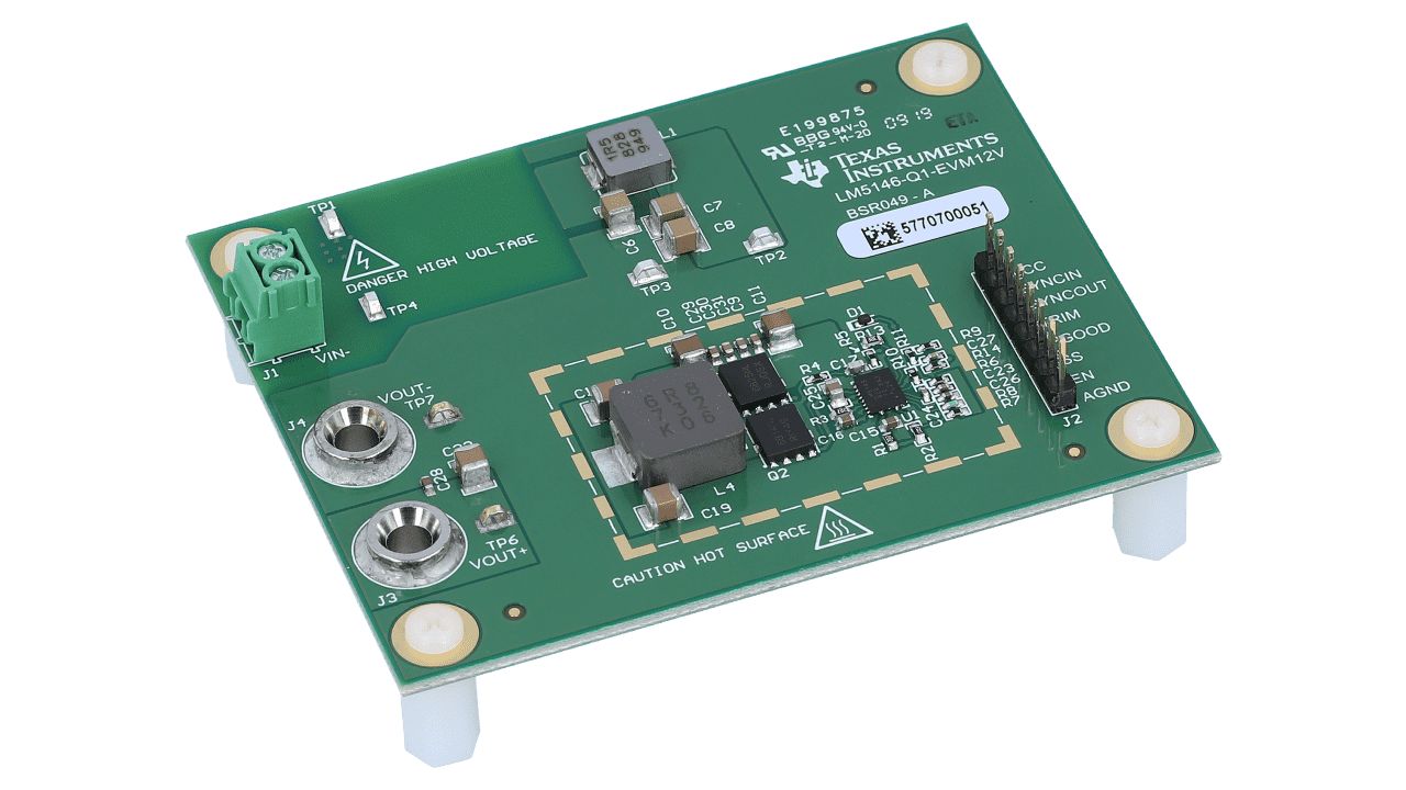 Texas Instruments Synchronous Buck Controller Evaluation Module Buck Controller for LM5146-Q1 for LM5146-Q1