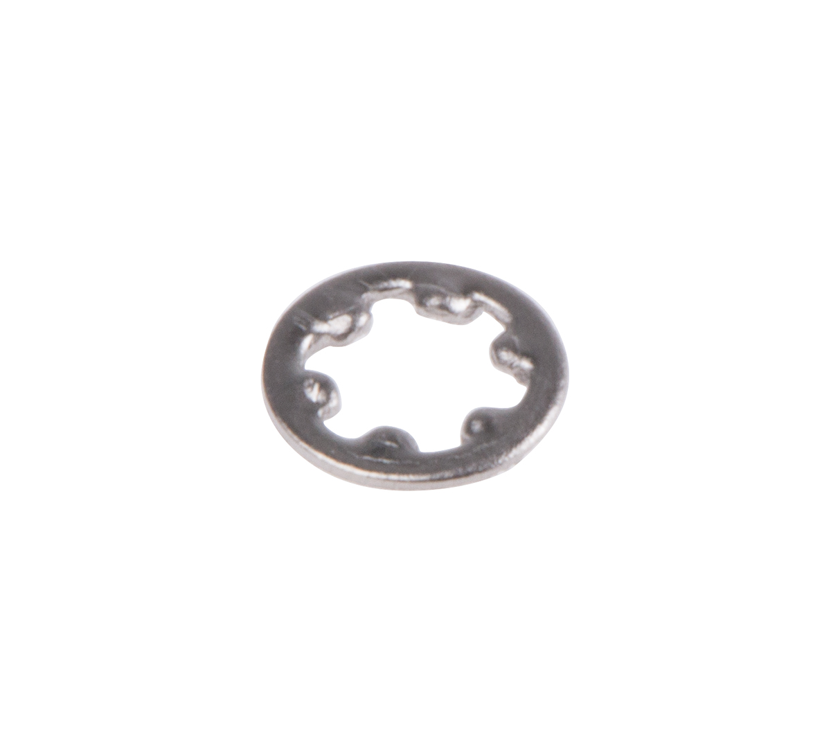 RS PRO A2 304 Stainless Steel Internal Tooth Shakeproof Washer, M2, DIN 6797J