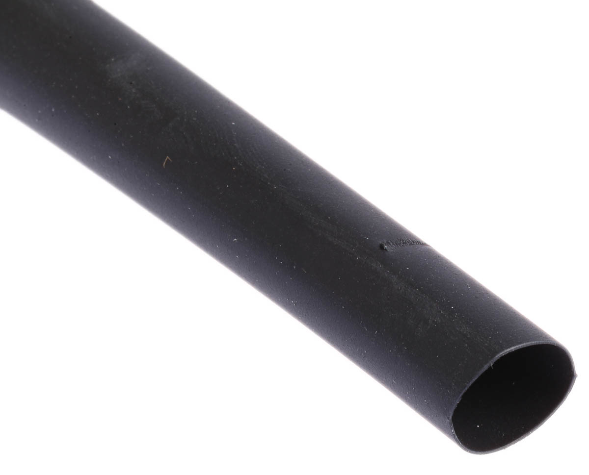 Thomas & Betts Heat Shrink Tubing Kit, Black 9.5mm Sleeve Dia. x 6.5m Length 2:1 Ratio, HSB Series