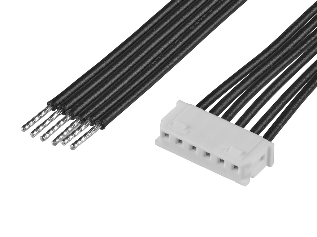 Molex 6 Way Female to 6 Way Pigtail Wire to Board Cable, 150mm