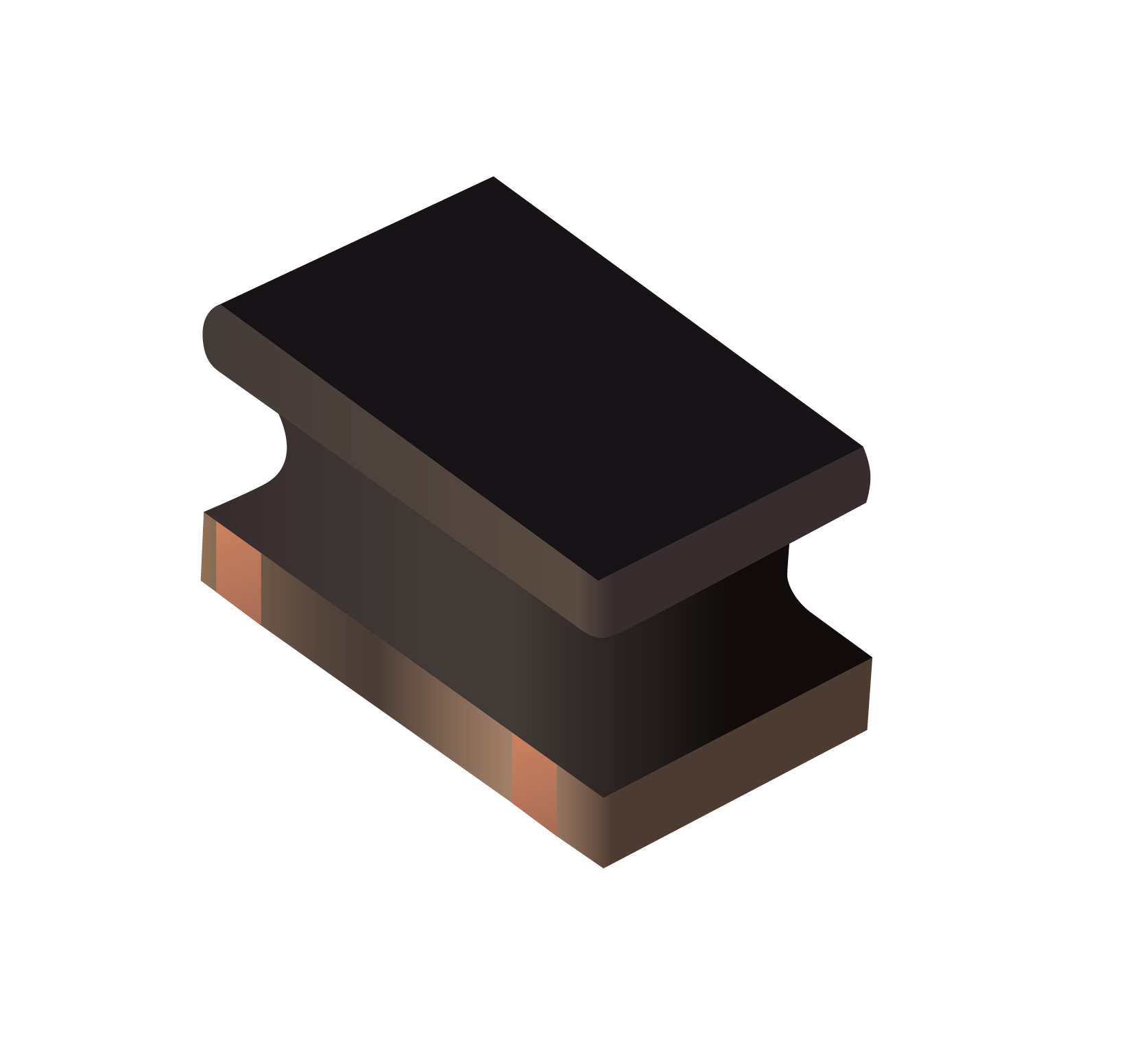 Bourns, SRN2012T, 2012 Yes Power Inductor with a Ferrite Core, 1 μH Semi Shielded ±30 % 1.3 A Idc Q:14