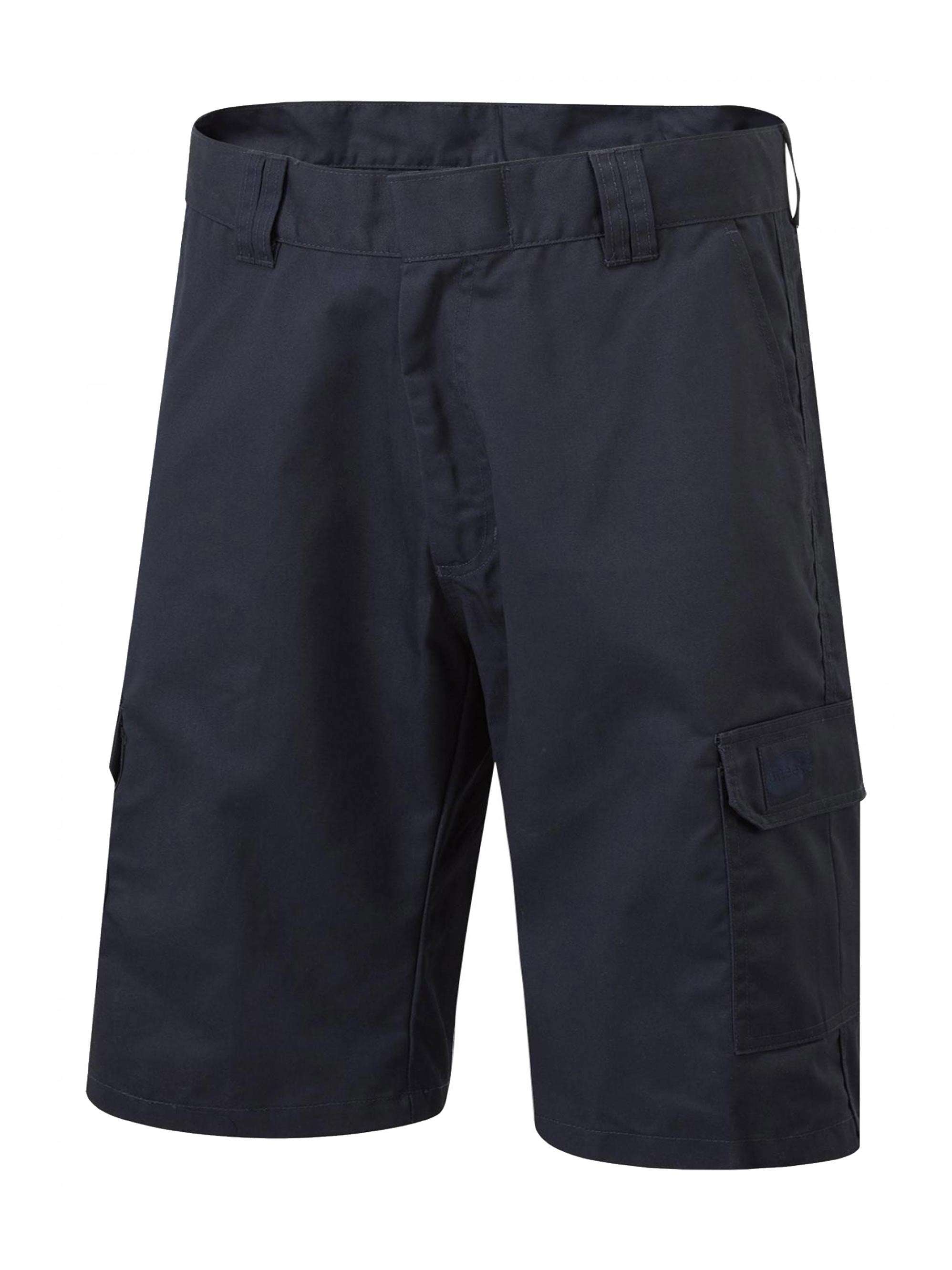 RS PRO Navy 35% Cotton, 65% Polyester Work shorts, 44in