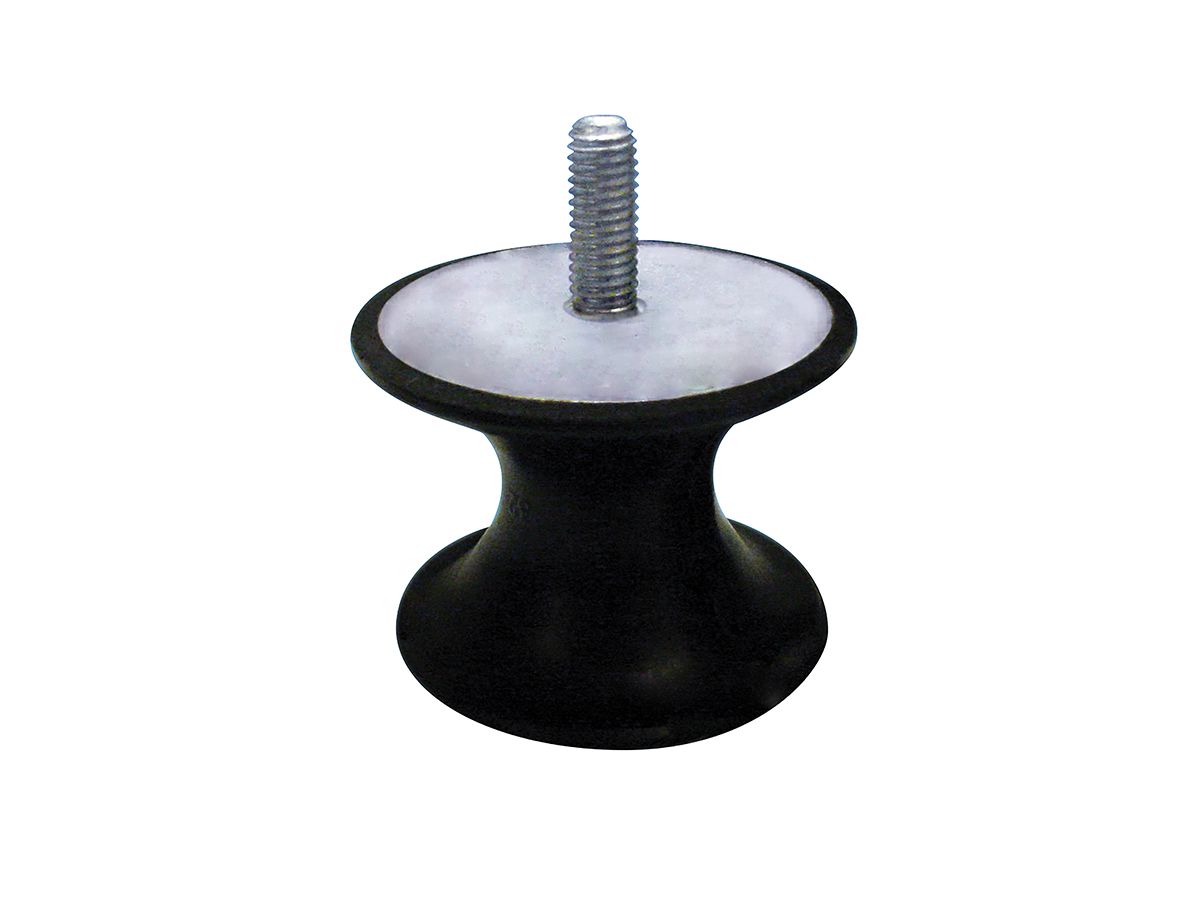 Paulstra Hutchinson M10 Anti Vibration Mount, Male to Male Bobbin with 30daN Compression Load