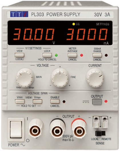 Aim-TTi PL Series Digital Bench Power Supply, 0 → 60V, 0 → 1.5A, 1-Output, 90W - UKAS Calibrated