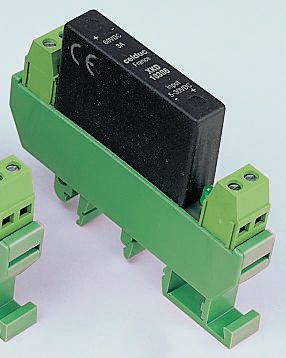 Celduc XK Series Solid State Interface Relay, 30 V Control, 5 A Load, DIN Rail Mount