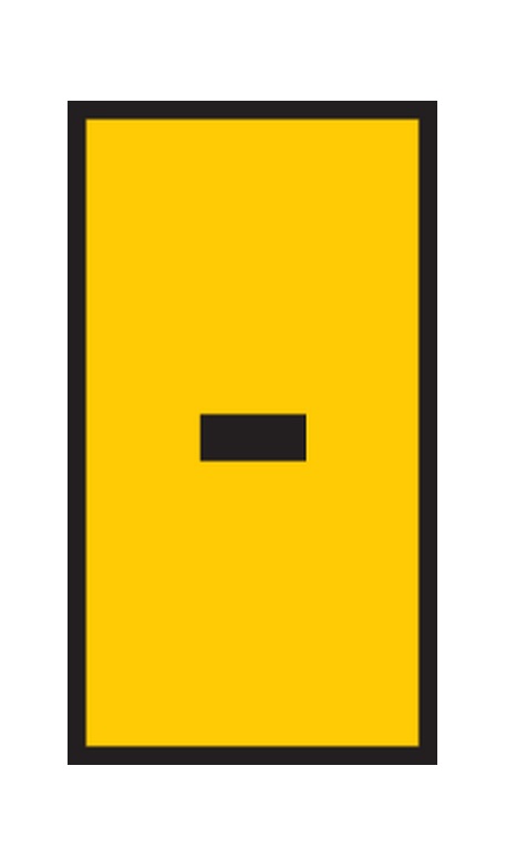 HellermannTyton WIC Snap On Clip On Cable Marker, Yellow, 4.3 → 5.3mm Cable, 561-03714 WIC3--PA66-YE