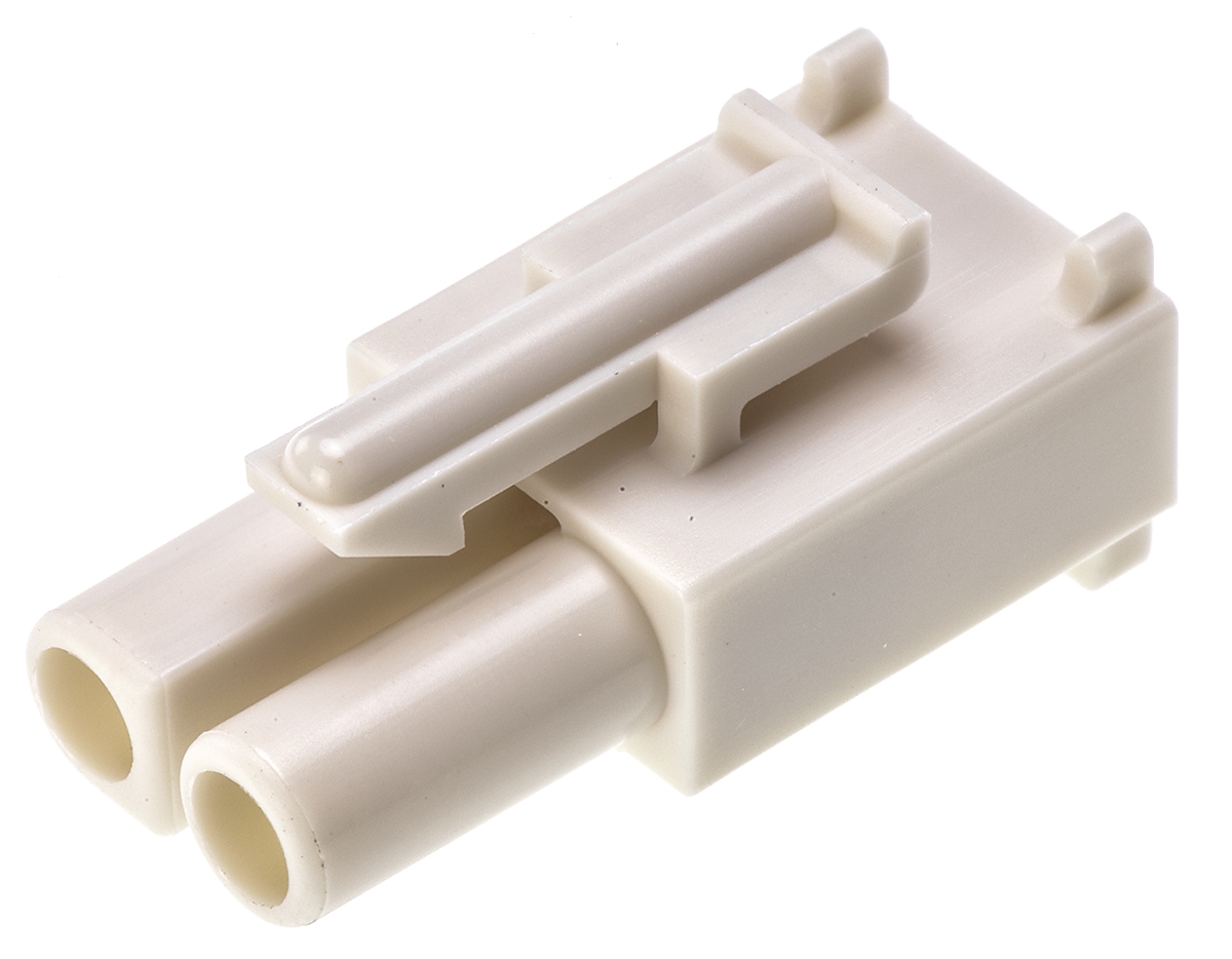 Molex, STANDARD .093" Female Connector Housing, 6.7mm Pitch, 2 Way, 1 Row
