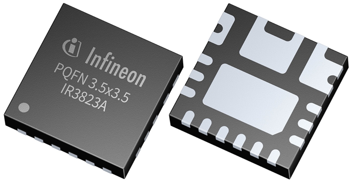 Infineon IR3823AMTRPBFAUMA1, 1-Channel DC-DC, Voltage Regulator, 3 A, 0.6 V 2 MHz, PQFN 19-Pin