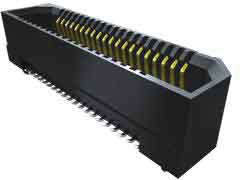 Samtec ERF8 Series Straight Surface Mount PCB Socket, 40-Contact, 2-Row, 0.8mm Pitch, Solder Termination