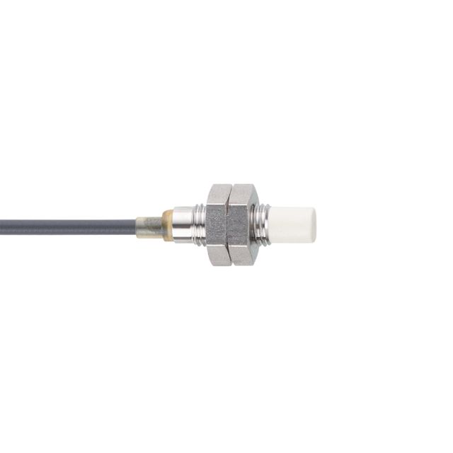 ifm electronic Inductive Threaded Barrel Proximity Sensor, M8, 6 mm Detection, NPN NO, 10 → 30 V dc