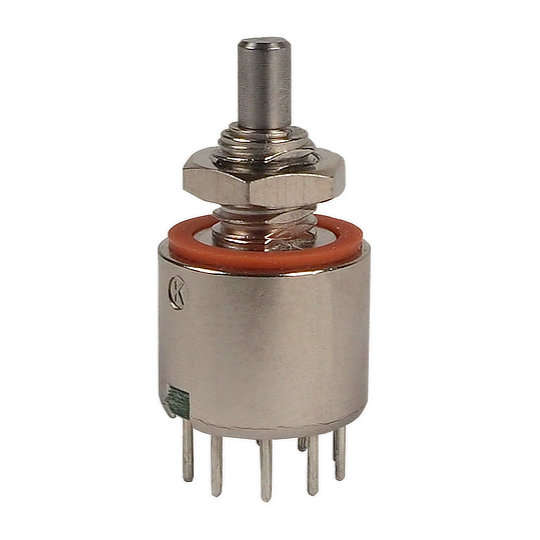 Elma MR50, 16 Position Rotary Selector Switch, 200 mA, PCB Pin
