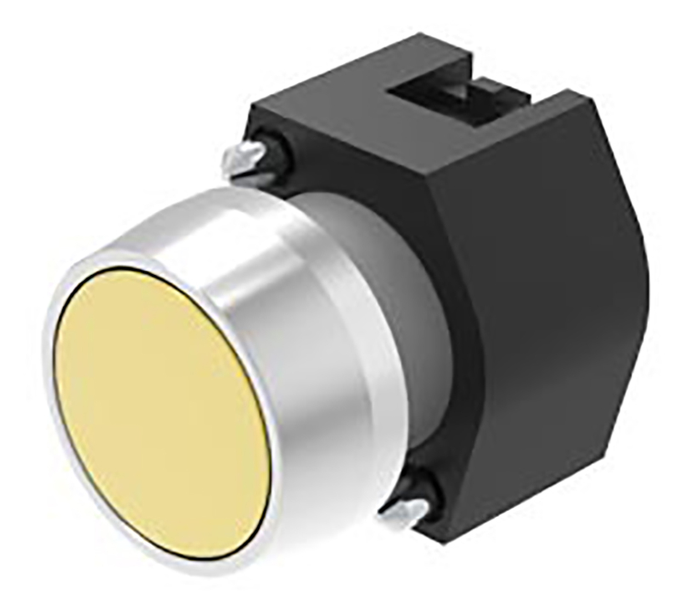 EAO Push Button Bezel for Use with Series 61 Keylock Switches