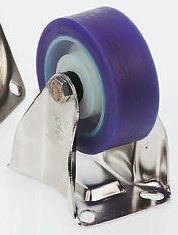 LAG Fixed Castor Wheel, 300kg Capacity, 125mm Wheel