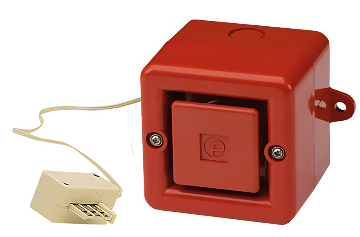 AE & T YOTEL4 Series Surface Mount Electronic siren for phone, 100dB at 1 m, IP66, AC, 3-Tone