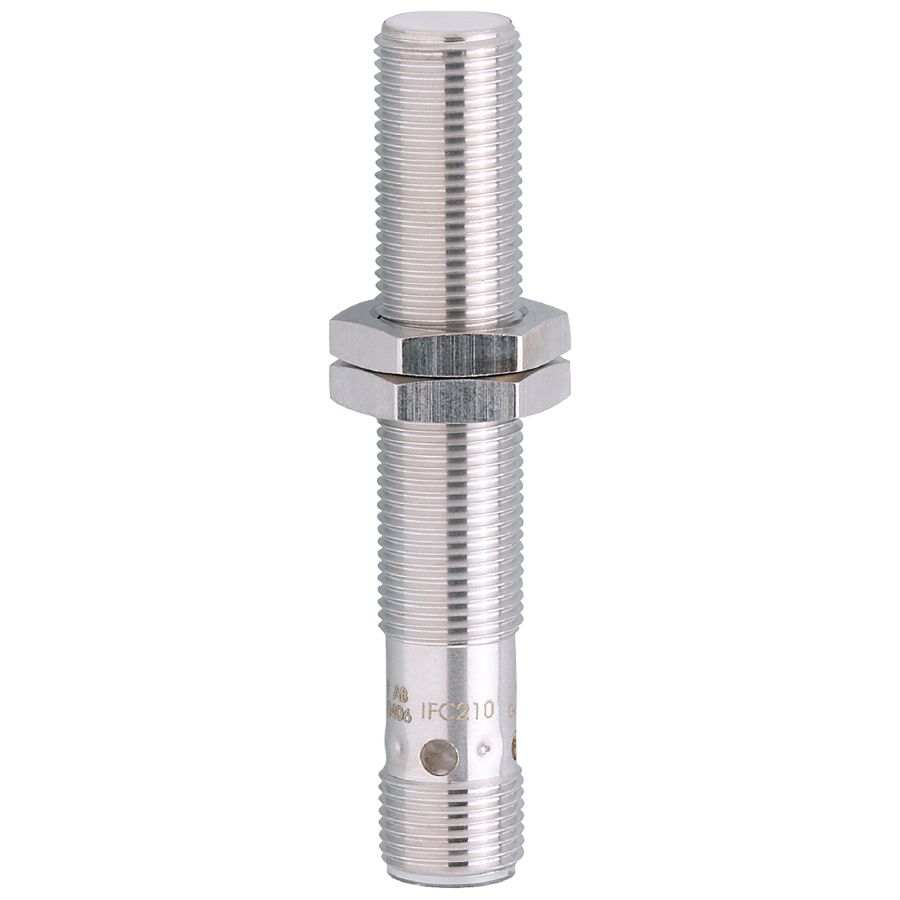 ifm electronic Inductive Threaded Barrel Proximity Sensor, M12, 4 mm Detection, PNP NO, 10 → 30 V dc