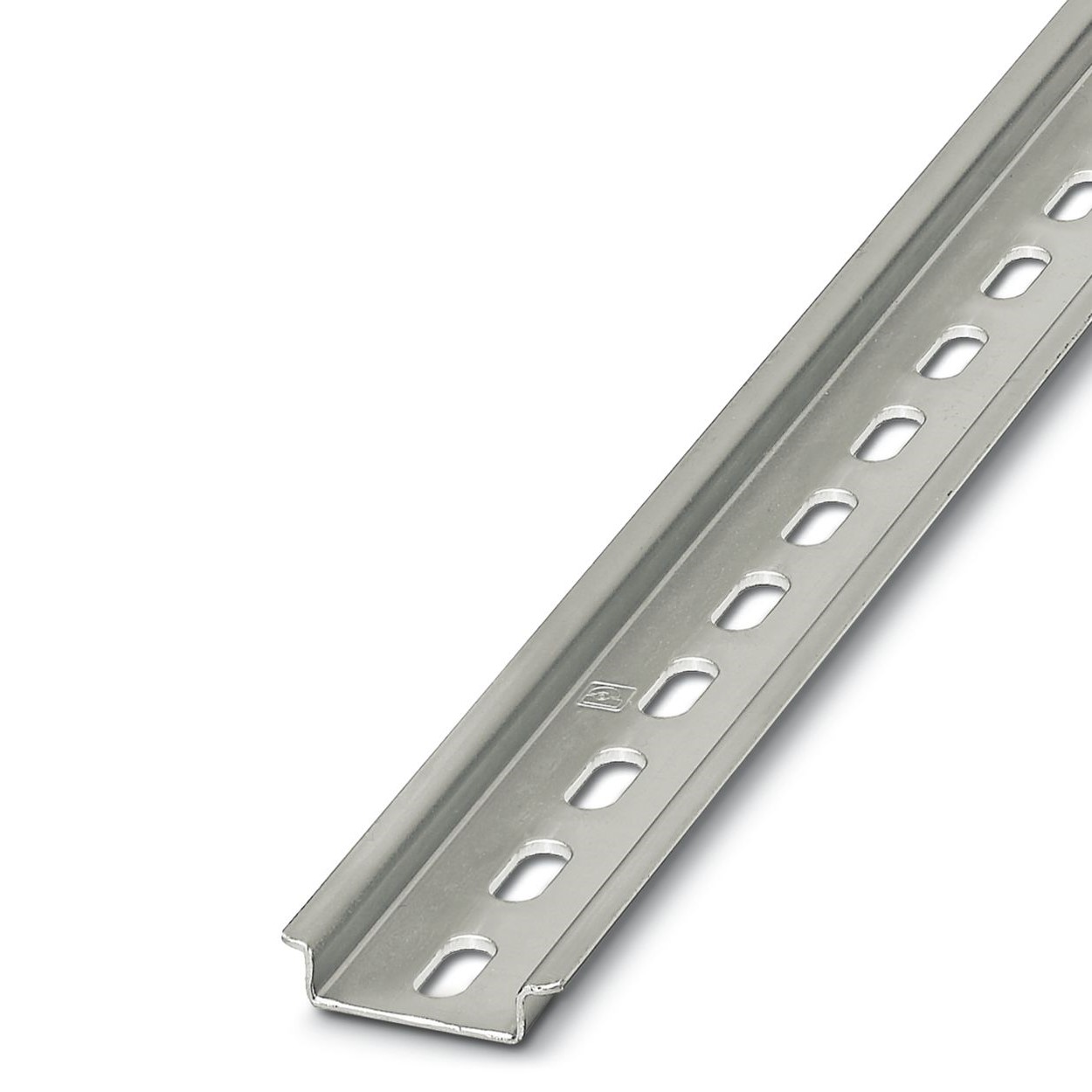 Phoenix Contact Steel Perforated DIN Rail, Top Hat Compatible, 2m x 35mm x 7.5mm