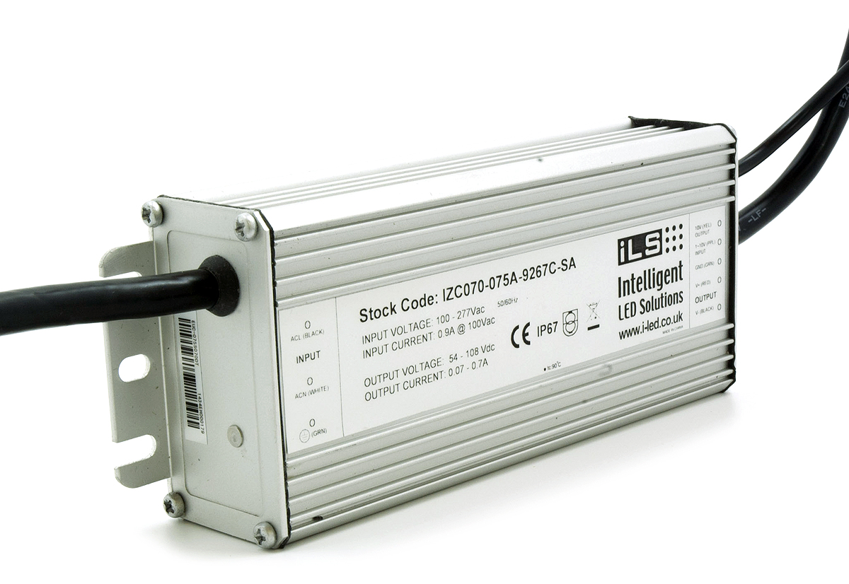 ILS LED Driver, 108V Output, 75W Output, 700mA Output, Constant Current Dimmable