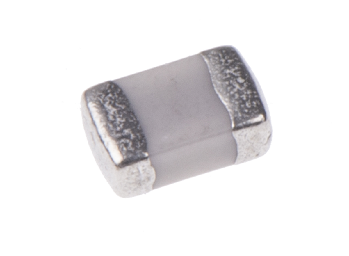KEMET 100pF Multilayer Ceramic Capacitor MLCC, 200V dc V, ±5% , SMD