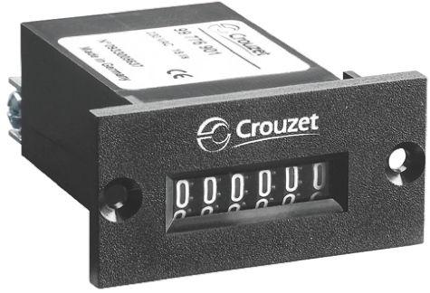 Crouzet CIM24 Counter, 6 Digit Mechanical, 24 V dc