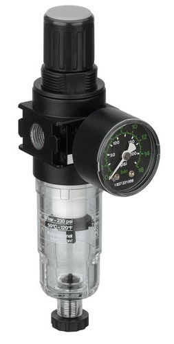EMERSON ? AVENTICS NL1-FRE Filter Regulator, 5μm, G 1/4, Semi Automatic, 16 bar
