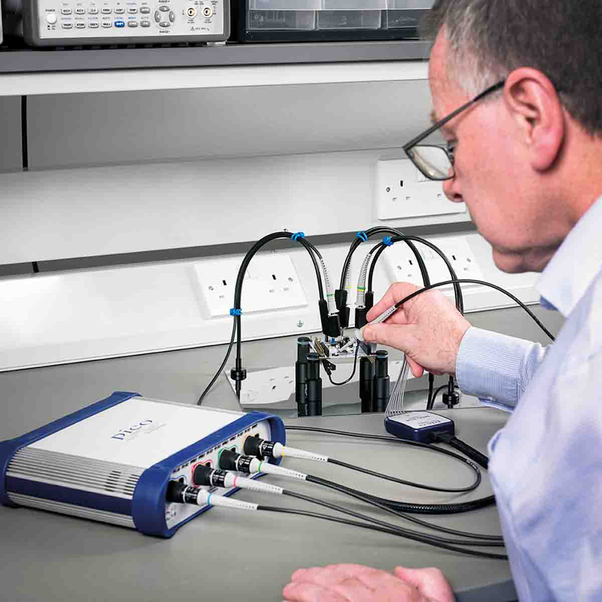 Pico Technology 6403E PicoScope 6000E Series, 300MHz PC Based Oscilloscope, 4 Analogue Channels - UKAS Calibrated