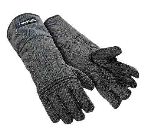 Hexarmor 400R6E Grey Super Fabric Work Gloves, Size 11, Silicone Coating