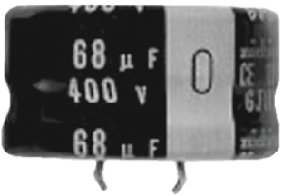 Nichicon 100μF Aluminium Electrolytic Capacitor 250V dc, Snap-In - LGJ2E101MELZ15