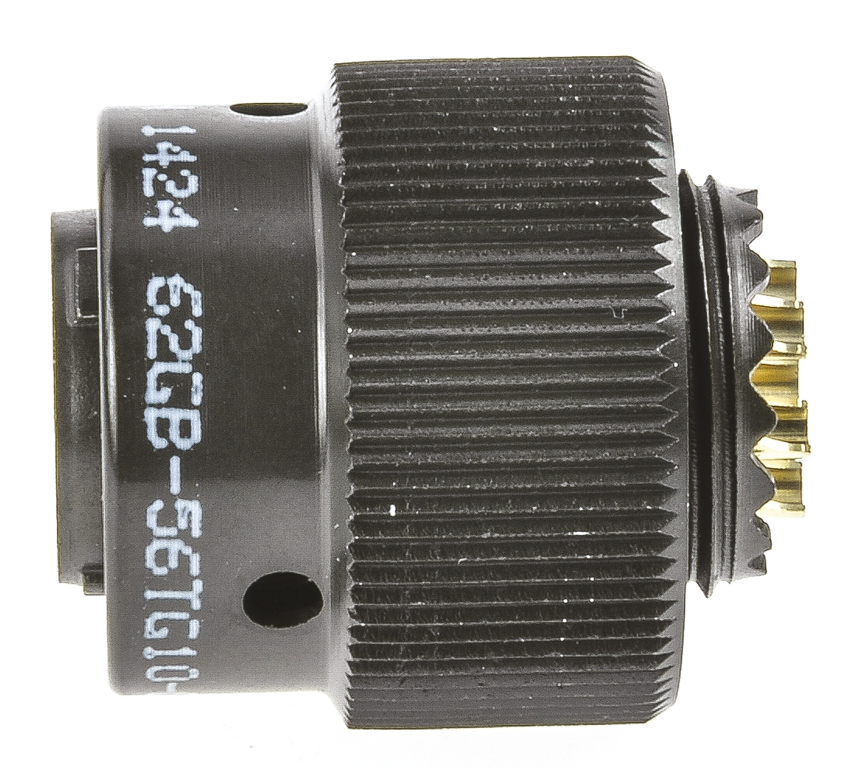 Amphenol Limited, 62GB 7 Way Cable Mount MIL Spec Circular Connector Plug, Socket Contacts,Shell Size 10, Bayonet
