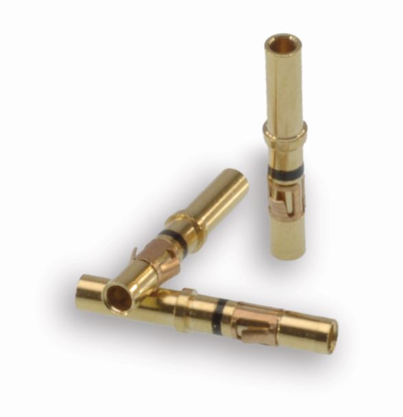 ITT Cannon Female Crimp Circular Connector Contact, Wire Size 26 awg