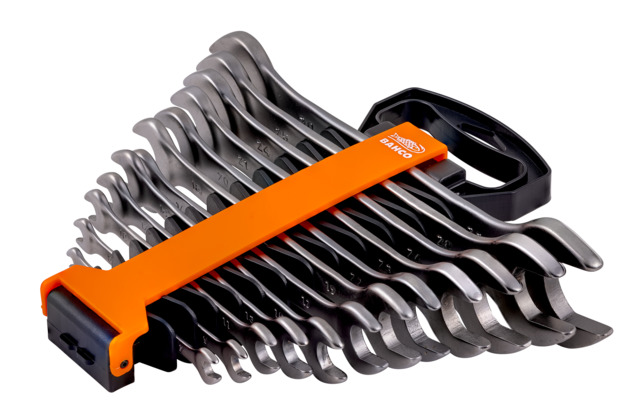 Bahco 6M Series 12-Piece Spanner Set, 6 x 7, 8 x 9, 10 x 11, 12 x 13, 14 x 15, 16 x 17, 18 x 19, 20 x 22, 21 x 23, 24 x