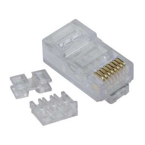 L-Com TSP Series Male Ethernet Connector, Surface Mount, Cat6a Straight 1 Port 1 -Way