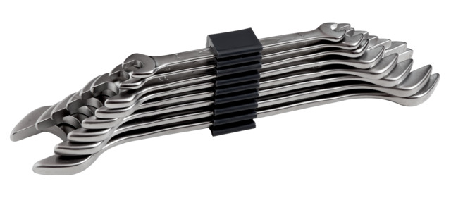 Bahco 6Z Series 8-Piece Spanner Set, 1/2 x 9/16, 1/4 x 5/16, 3/8 x 7/16, 5/8 x 3/4, 5/16 x 11/32, 13/16 x 7/8, 15/16 x