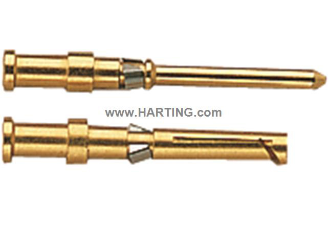 HARTING Han D HMC Female 10A Crimp Contact Minimum Wire Size 0.14mm² Maximum Wire Size 0.37mm² for use with Heavy Duty