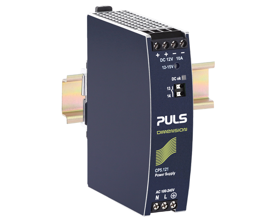 PULS C Series DIN Rail Power Supply, 100 → 240V ac, dc Input, 12V dc Output, 8 → 10A Output, 120W