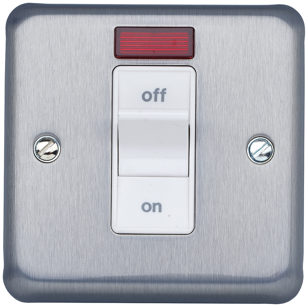 MK Electric 32A 1 Gang Fused Spur