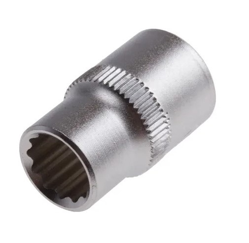 RS PRO 3/8 in Drive 10mm Standard Socket, 12 point, 30 mm Overall Length