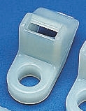 HellermannTyton Self Adhesive Black Cable Tie Mount 12.5 mm x 27.3mm, 8mm Max. Cable Tie Width