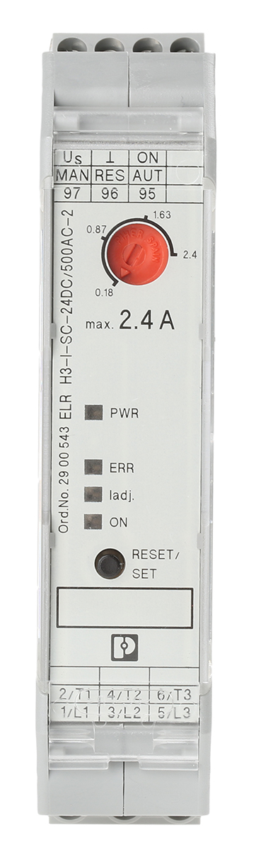 Phoenix Contact Contactron Motor Starter, 1 kW, 500 V ac, 3 Phase, IP20, 2.4 A