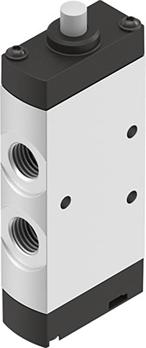 Festo Plunger 5/2 Pneumatic Manual Control Valve VMEF Series, G 1/4, 1/4in, 8031302