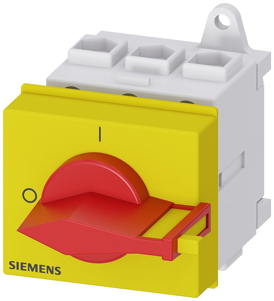 Siemens 3 Pole DIN Rail Isolator Switch - 32A Maximum Current