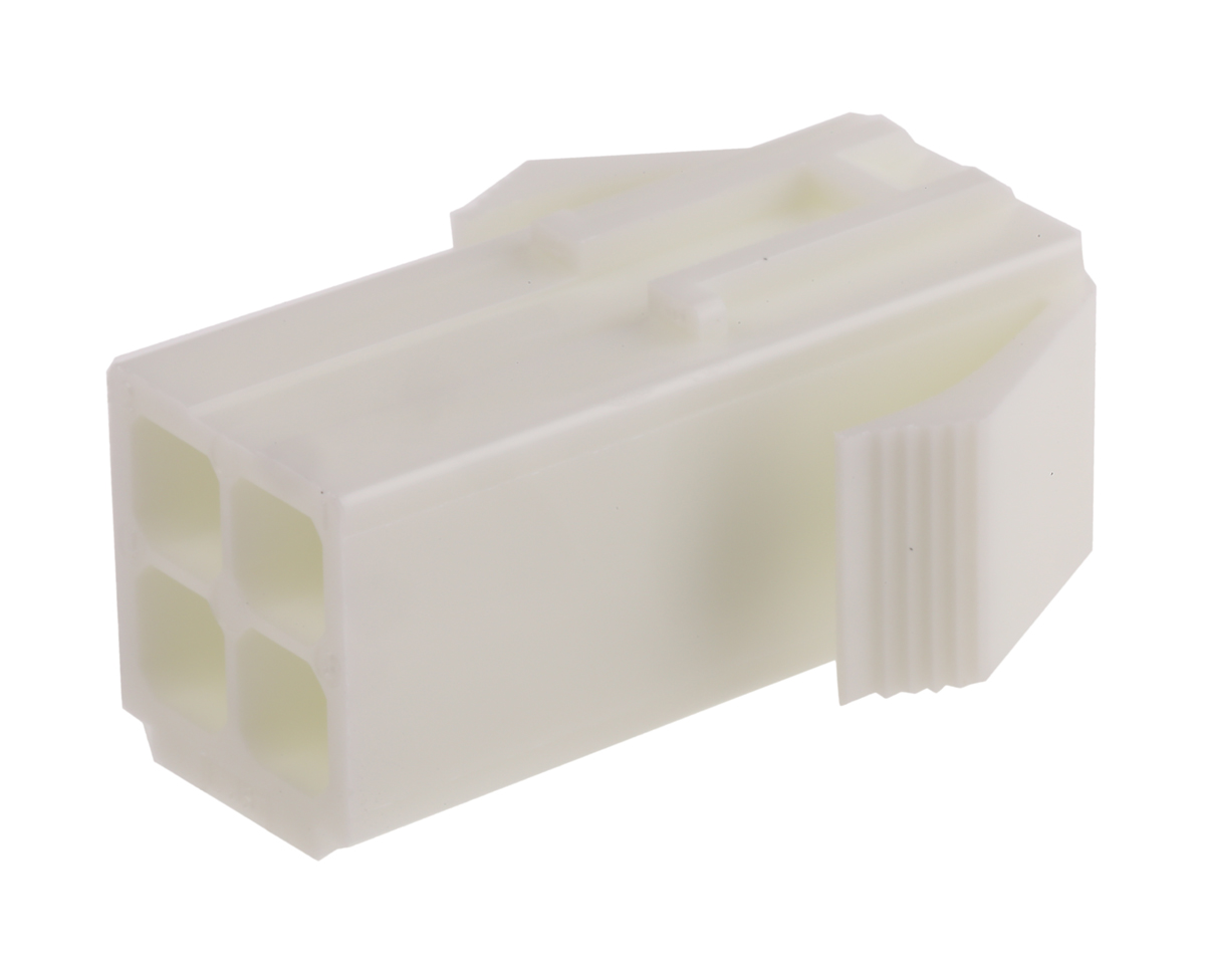 JST, EL Female Connector Housing, 4 Way, 2 Row