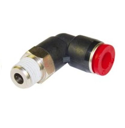 Norgren, Push In 16 mm to R 3/8, Threaded-to-Tube Connection Style