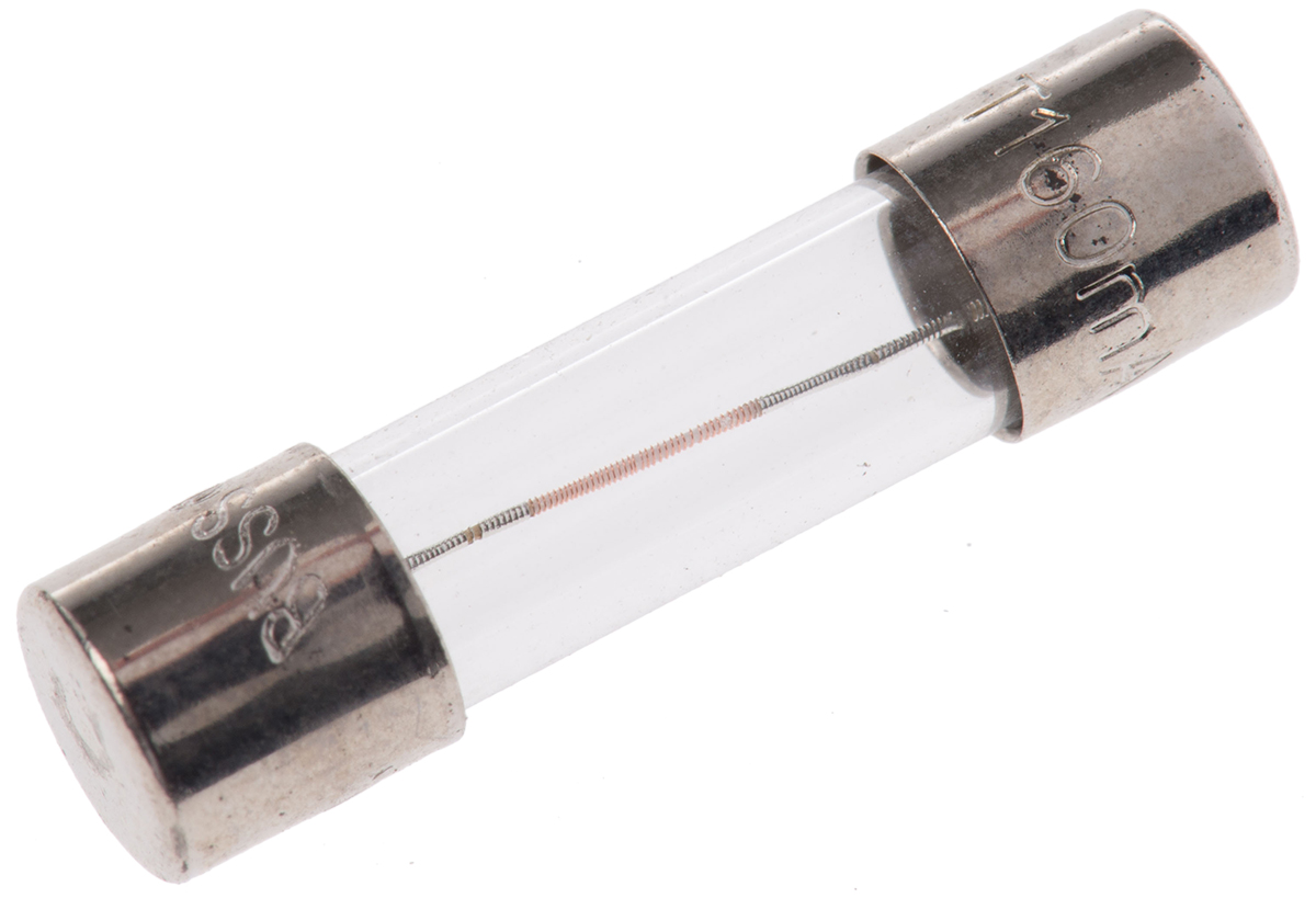 Eaton 160mA T Glass Cartridge Fuse, 5 x 20mm