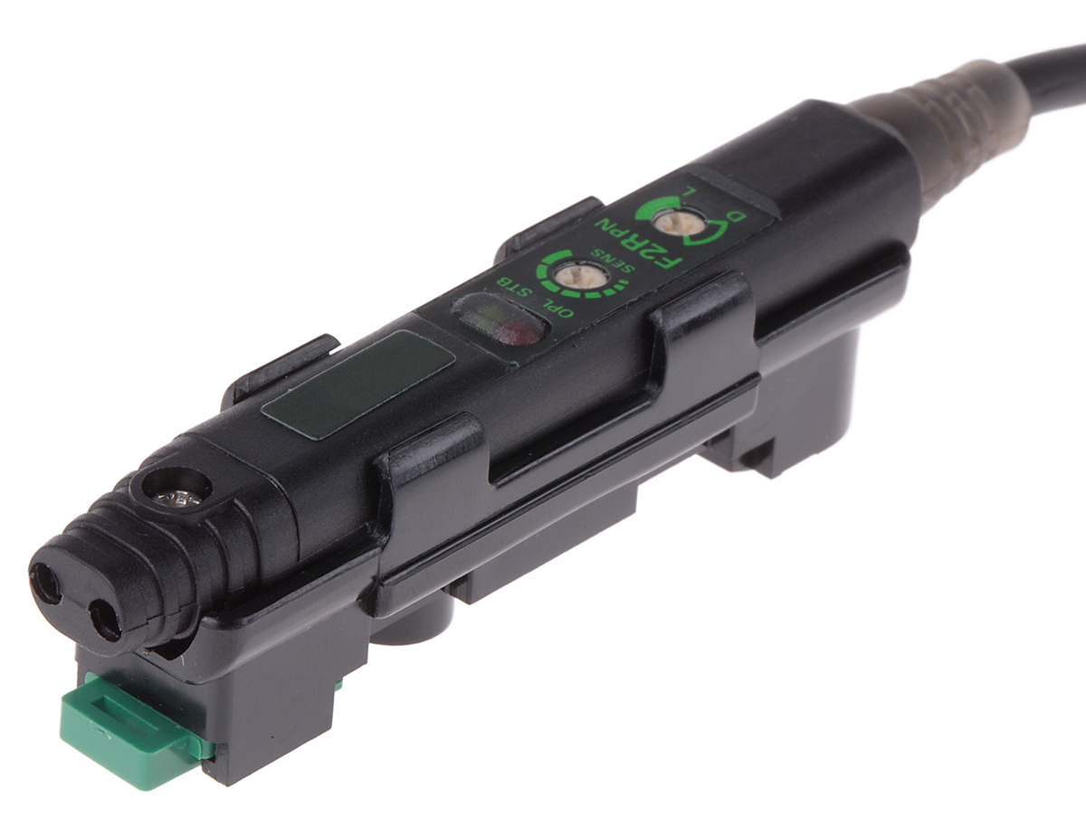 RS PRO Fibre Optic Sensor, PNP Output, 12 → 24 V dc