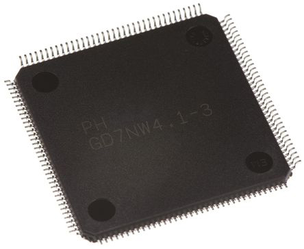 Microchip, 32 bit AVR32, AT32UC3A Microcontroller, 66 MHz, 256kB FLASH, 144-Pin LQFP