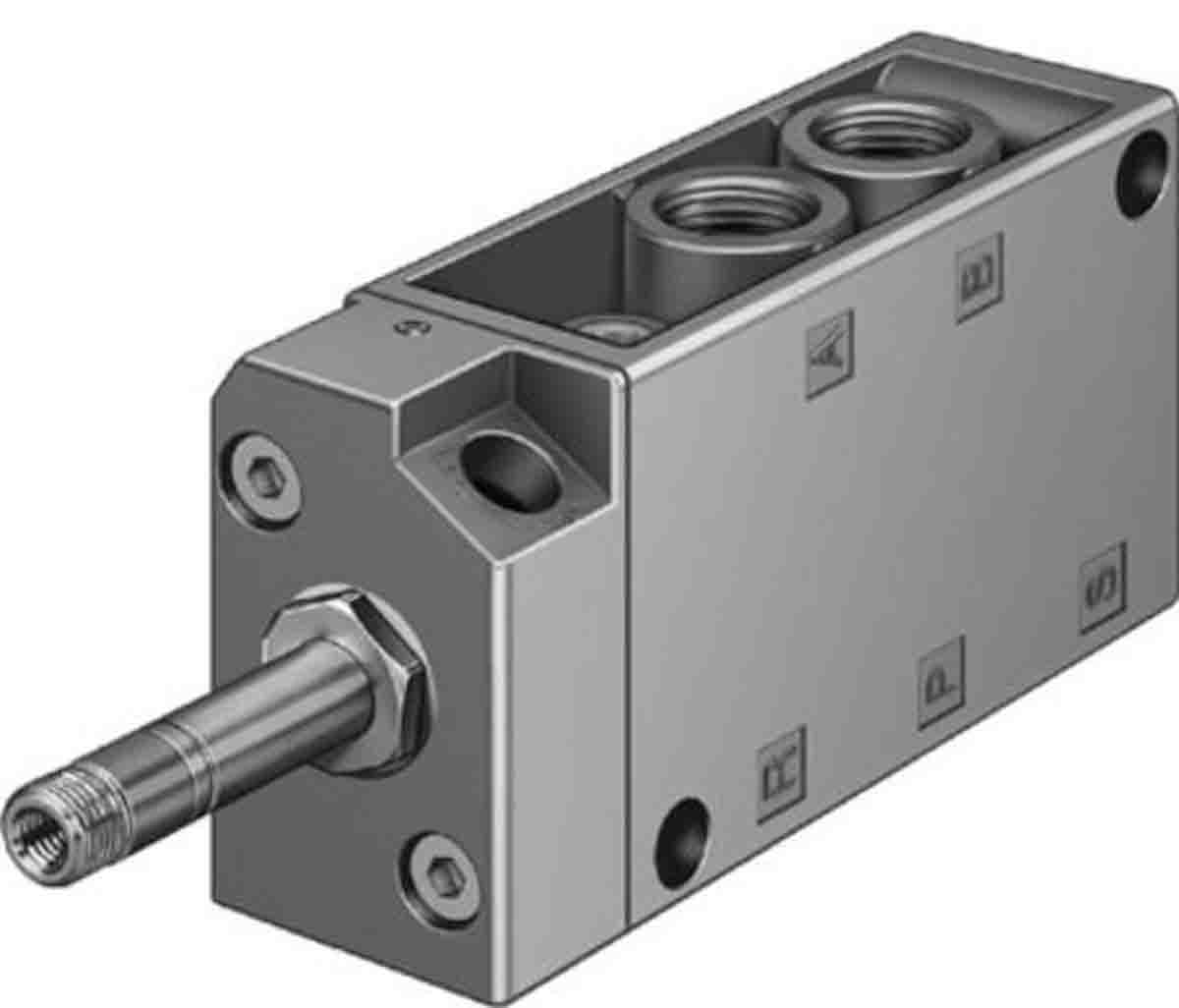 Festo 5/2 Monostable Solenoid Valve - Electrical G 1/4 MFH Series, 535907