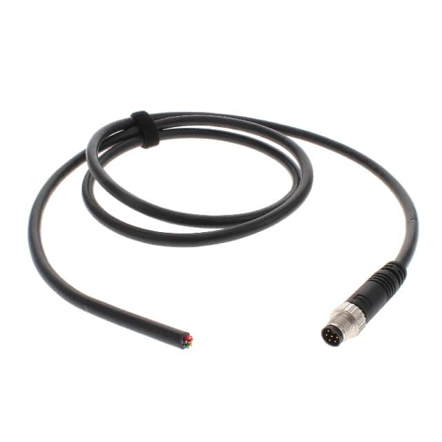 Amphenol Industrial Circular Connector, 6 Contacts, Cable, M8 Connector, Plug, Male, IP67, M Series